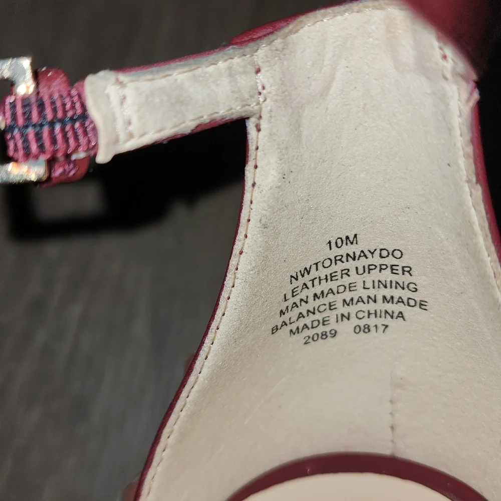 Nine West Red Heels - Picture 6 of 6